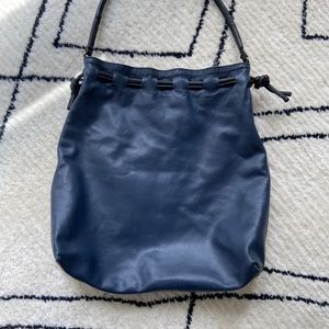 Clare V. Henri Grand drawstring tote